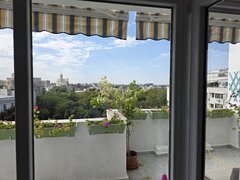 Brezoianu 3 camere cu terasa si vedere superba in Cismigiu centrala proprie
